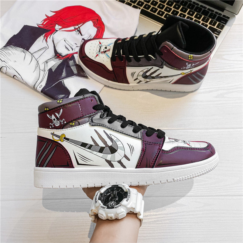 Red Haired Sneakers